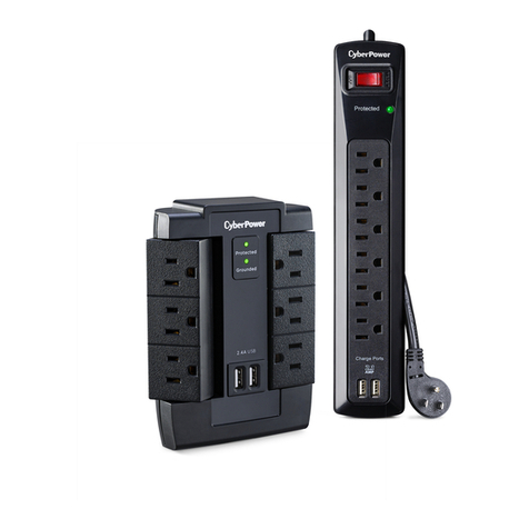 CyberPower MP1045SW User manual CyberPower MP1045SW User manual