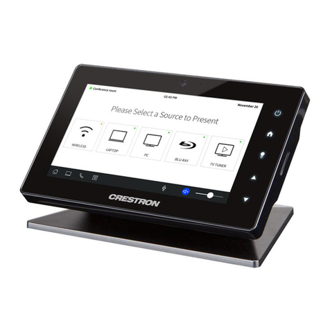 Crestron TSW-560 product manual