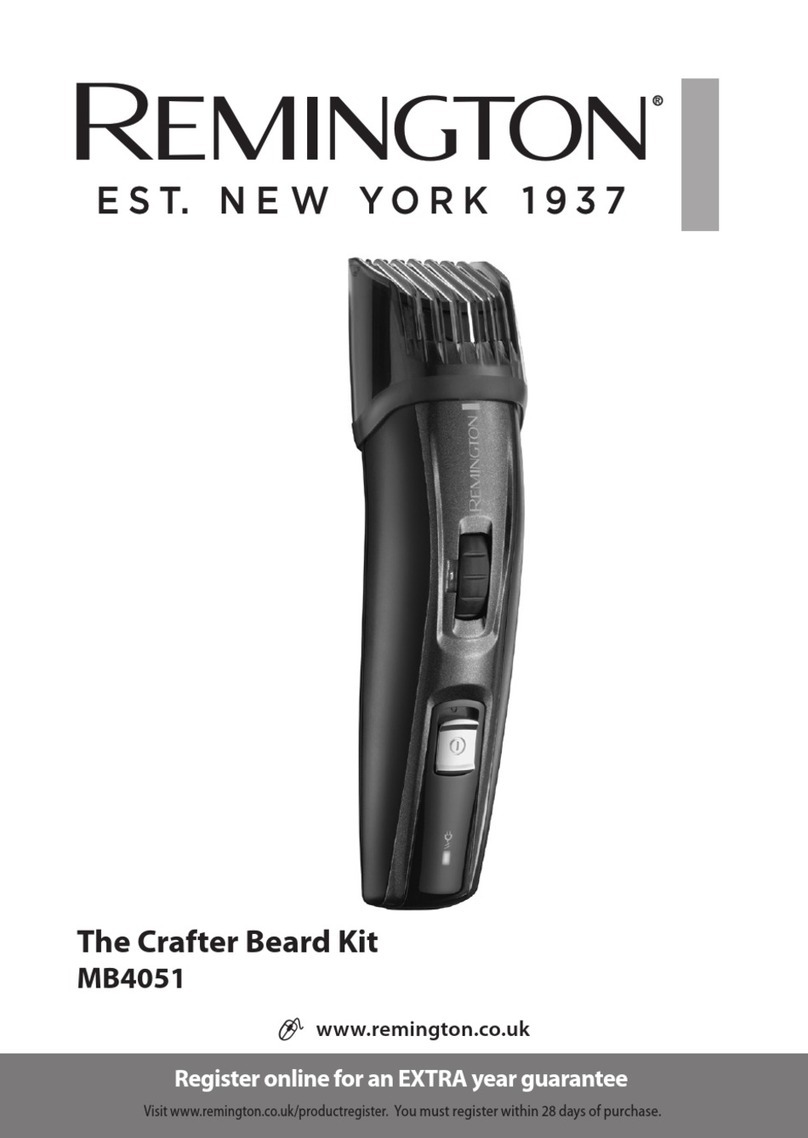 Remington Crafter Beard MB4051 User manual