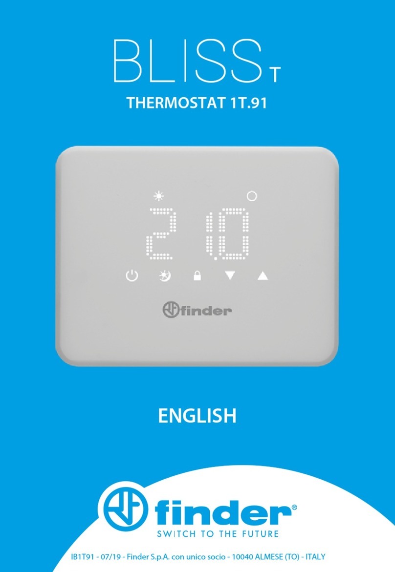 finder BLISS T 1T.91 User manual