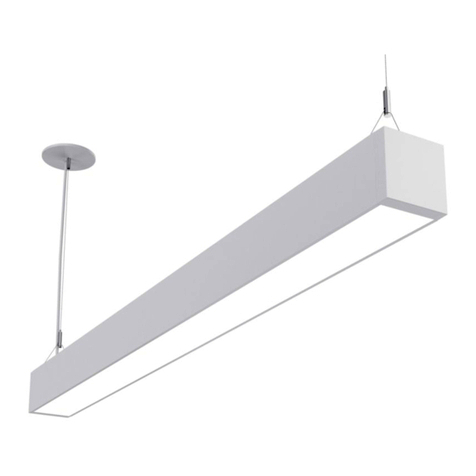 Cooper Lighting Corelite Continua SQ4 User manual