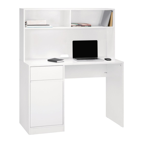Studymate NEWTON HUTCH DESK STNEWTNWE User manual