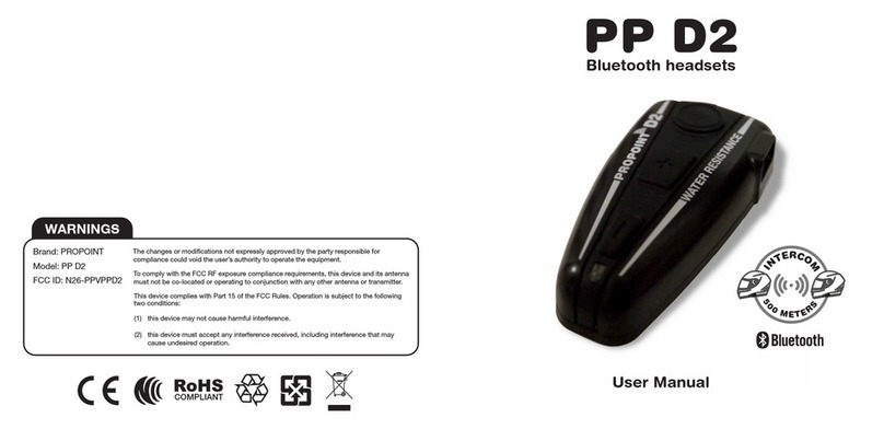 PROPOINT PP D2 user manual