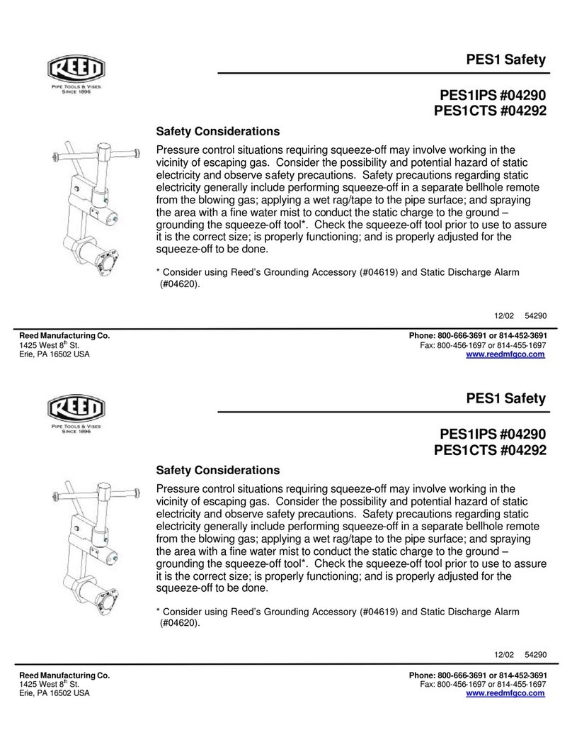 REED PES1 Series manual