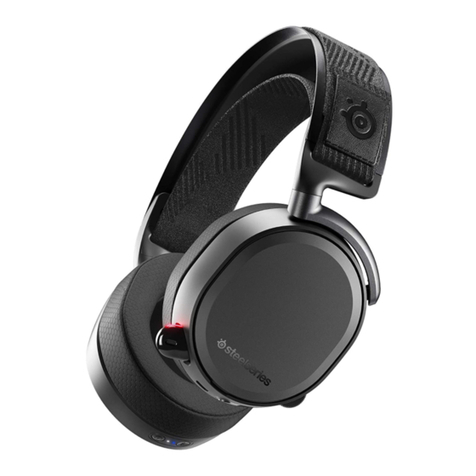 SteelSeries ARCTIS PRO WIRELESS manual