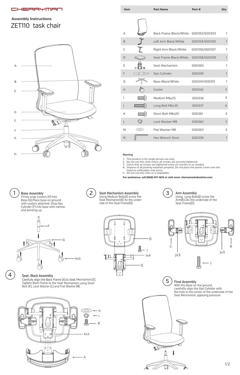 Cherryman ZET110 User manual