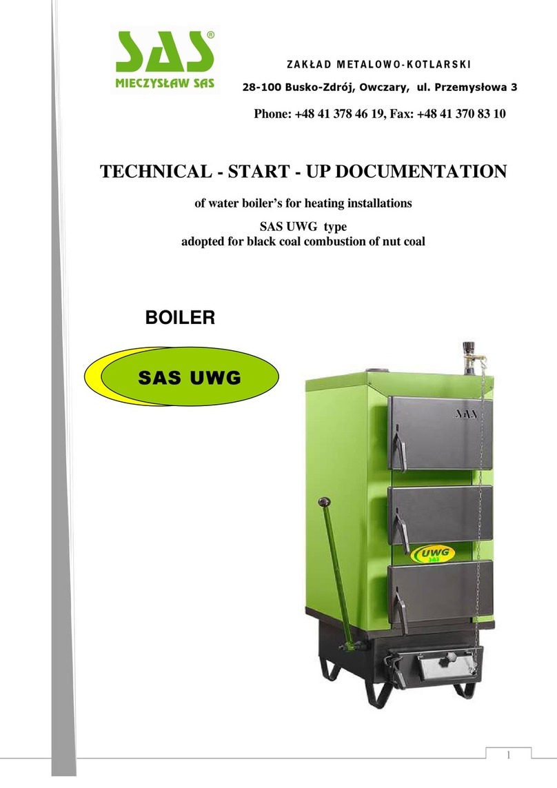 SAS UWG Operator's manual