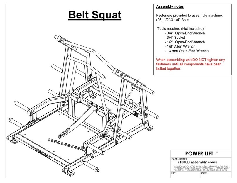 Power Lift 71000D Assembly instructions