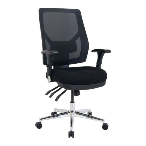 STILFORD PROFESSIONAL 2 ERGONOMIC EXTRA HEAVY DUTY CHAIR... Assembly instructions STILFORD PROFESSIONAL 2 ERGONOMIC EXTRA HEAVY DUTY CHAIR... Assembly instructions