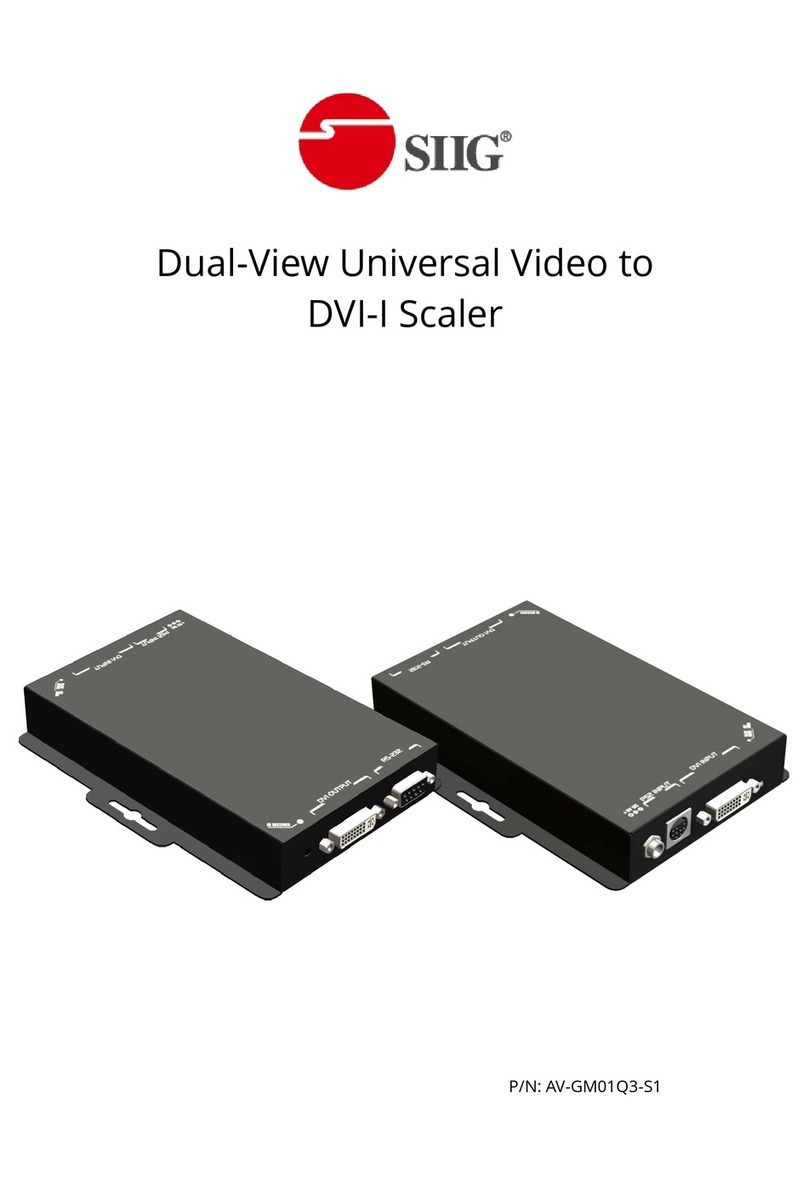 SIIG AV-GM01Q3-S1 user manual