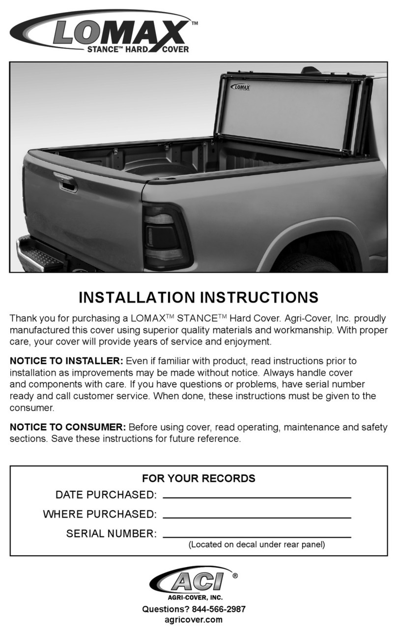 aci Lomax Stance Hard Cover installation instructions