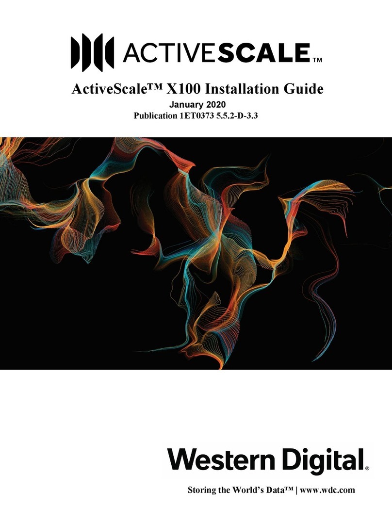 Western Digital ActiveScale X100 User manual