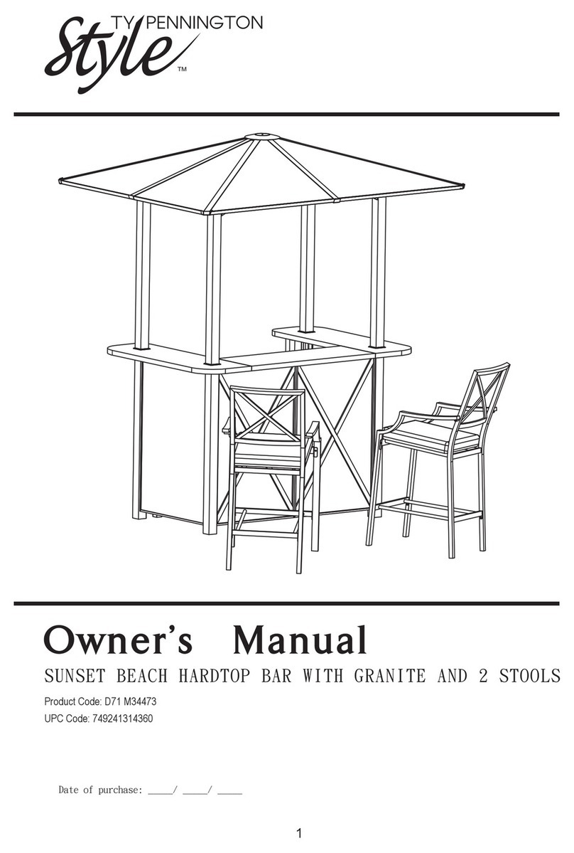 Ty Pennington Style D71 M34473 owner's manual