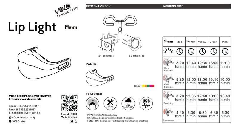 VOLO Mmm quick start guide