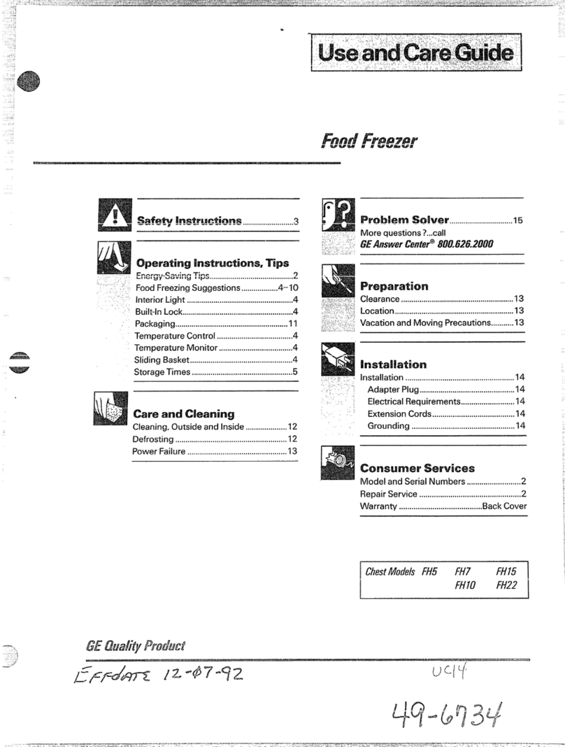 GE FH5 User manual