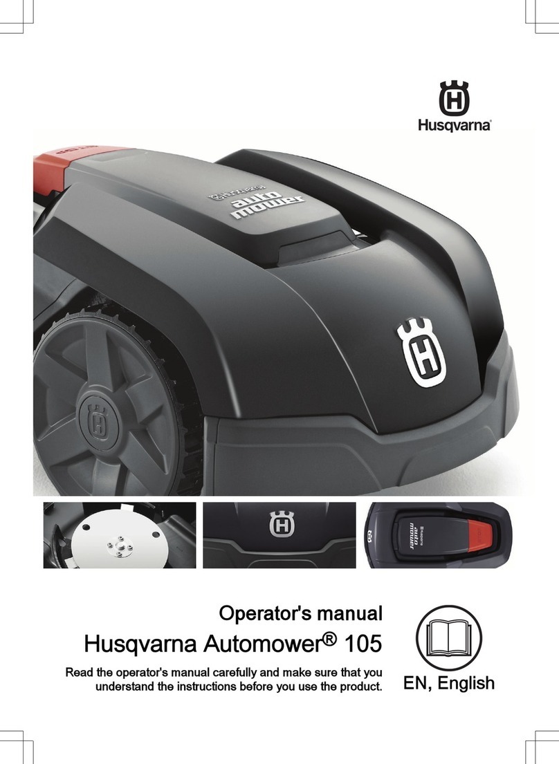 Husqvarna AUTOMOWER 105 Operator's manual