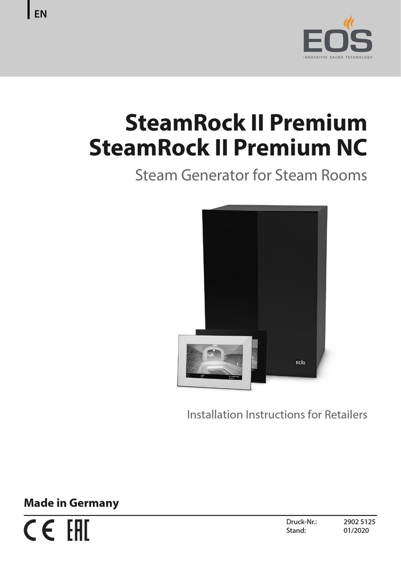 EOS SteamRock II Premium User manual