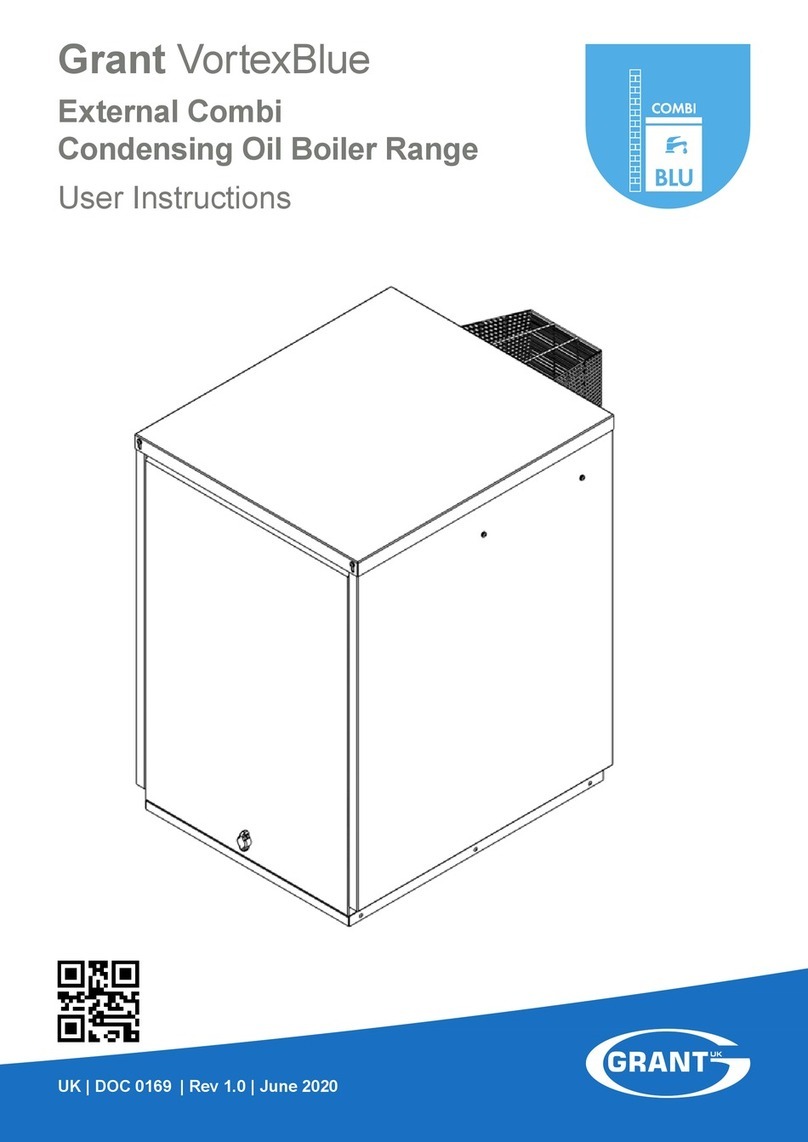 Grant VortexBlue External Combi Series User manual