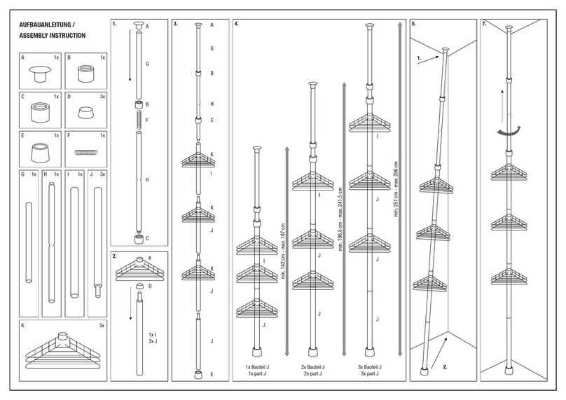 Haushalt International 33331 Assembly instruction Haushalt International 33331 Assembly instruction