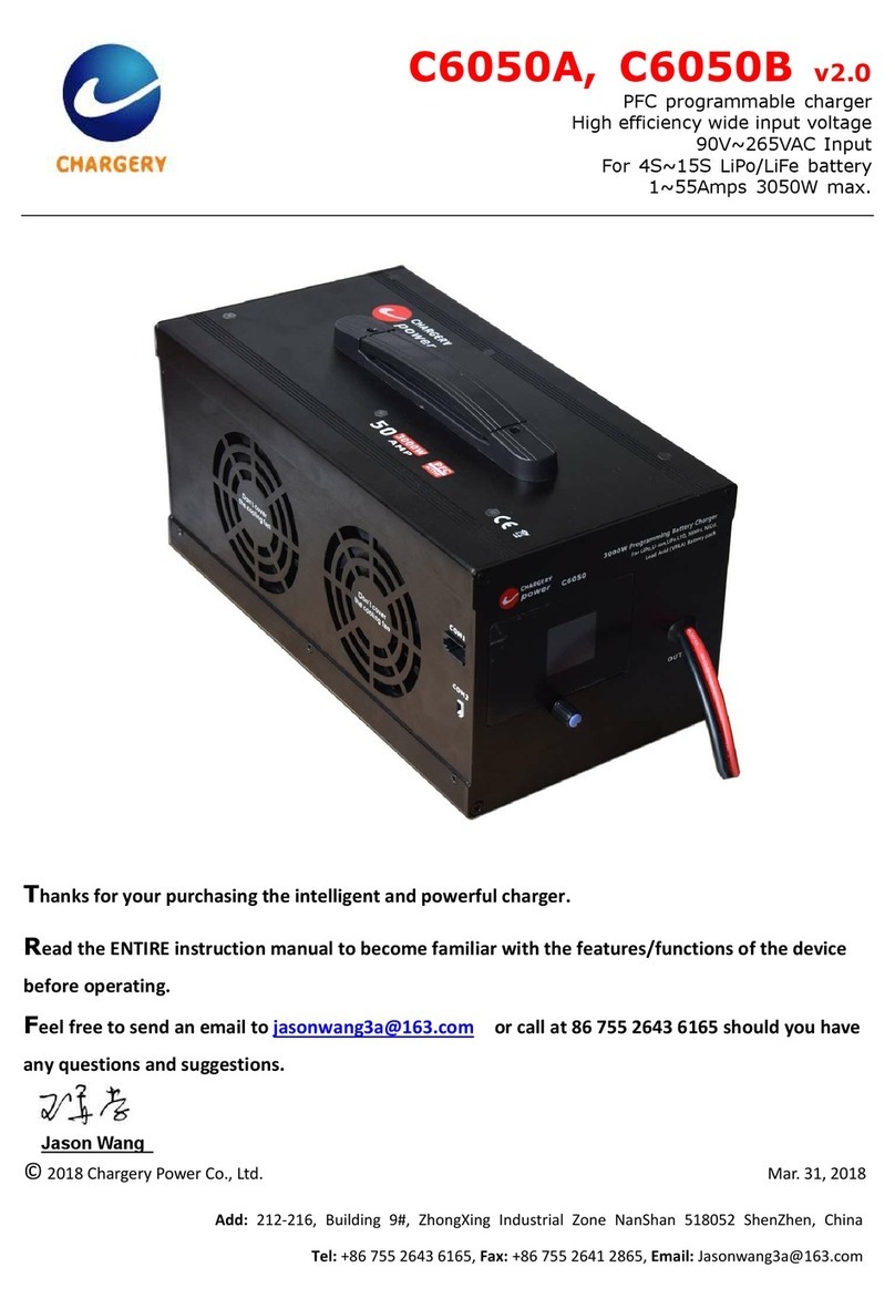 Chargery C6050A instruction manual