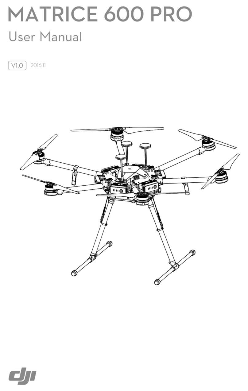 dji Matrice 600 Pro User manual