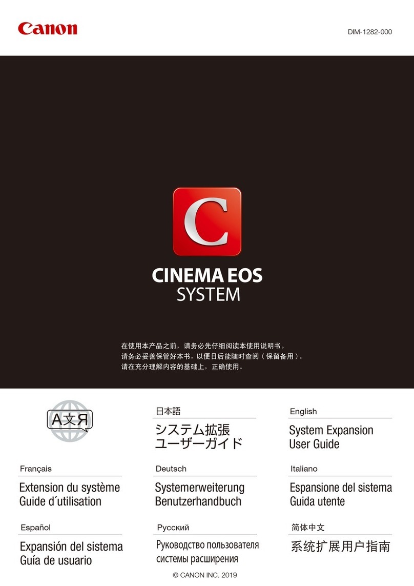 Canon EOS Digital Rebel User manual