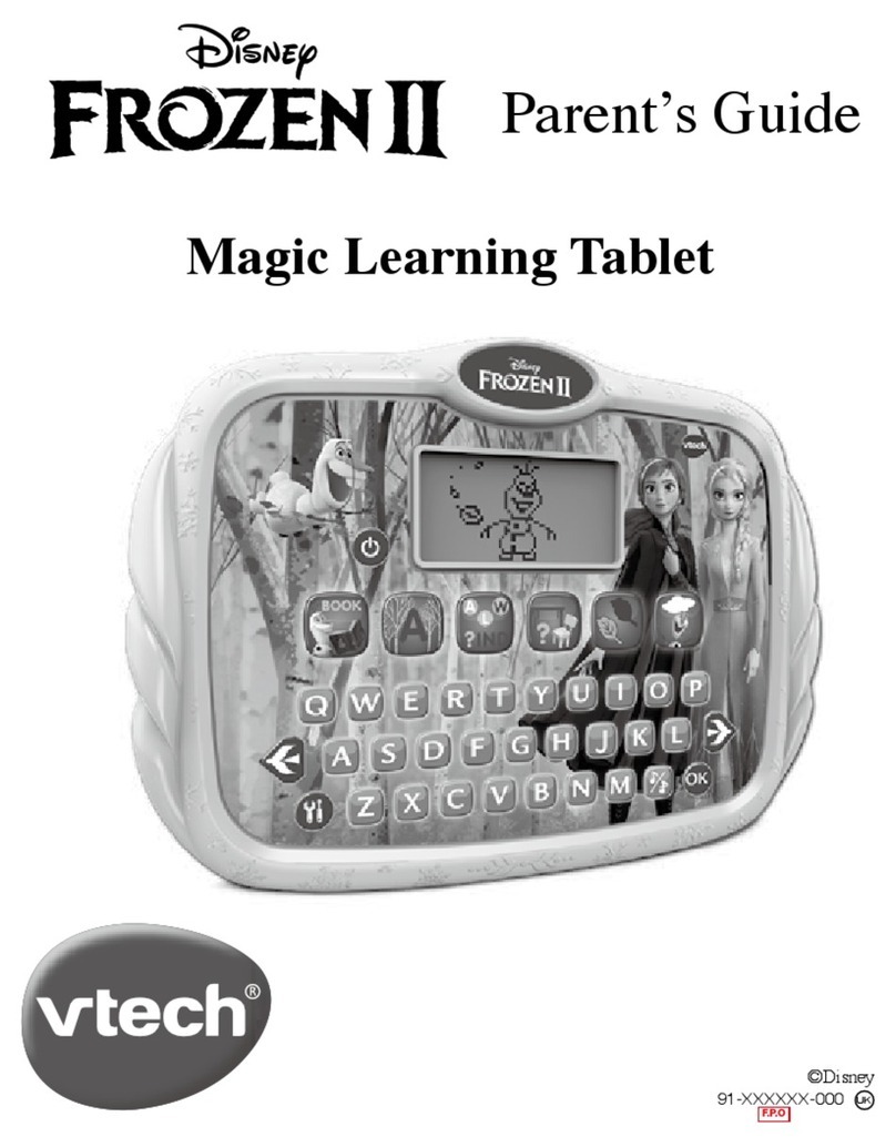 V-tech Frozen II Magic Learning Tablet Assembly Instructions