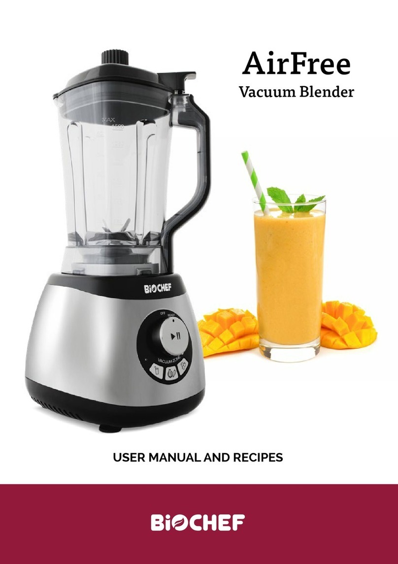Biochef AirFree Technical specifications Biochef AirFree Technical specifications