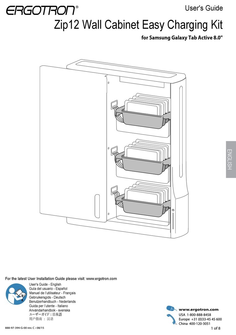 Ergotron Zip12 User manual