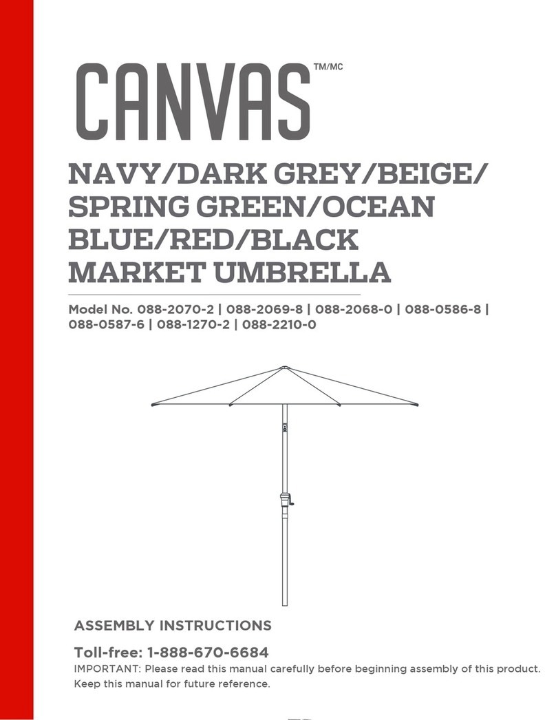 Canvas 088-2070-2 Assembly instructions