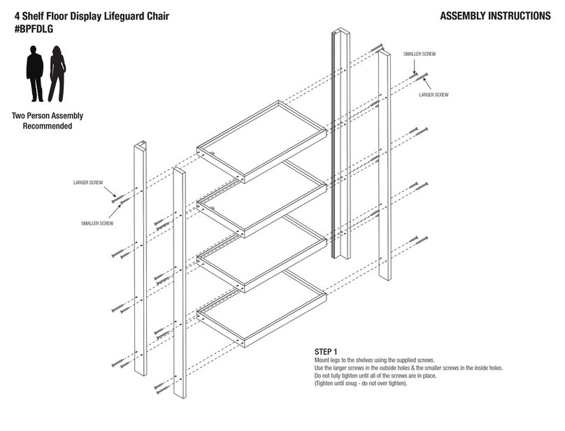 Accolades BPFDLG Assembly instructions Accolades BPFDLG Assembly instructions