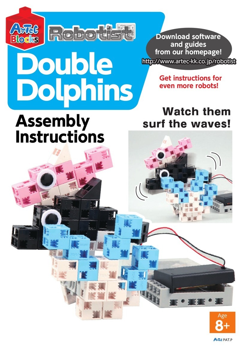 Artec Robotist Double Dolphins Assembly instructions