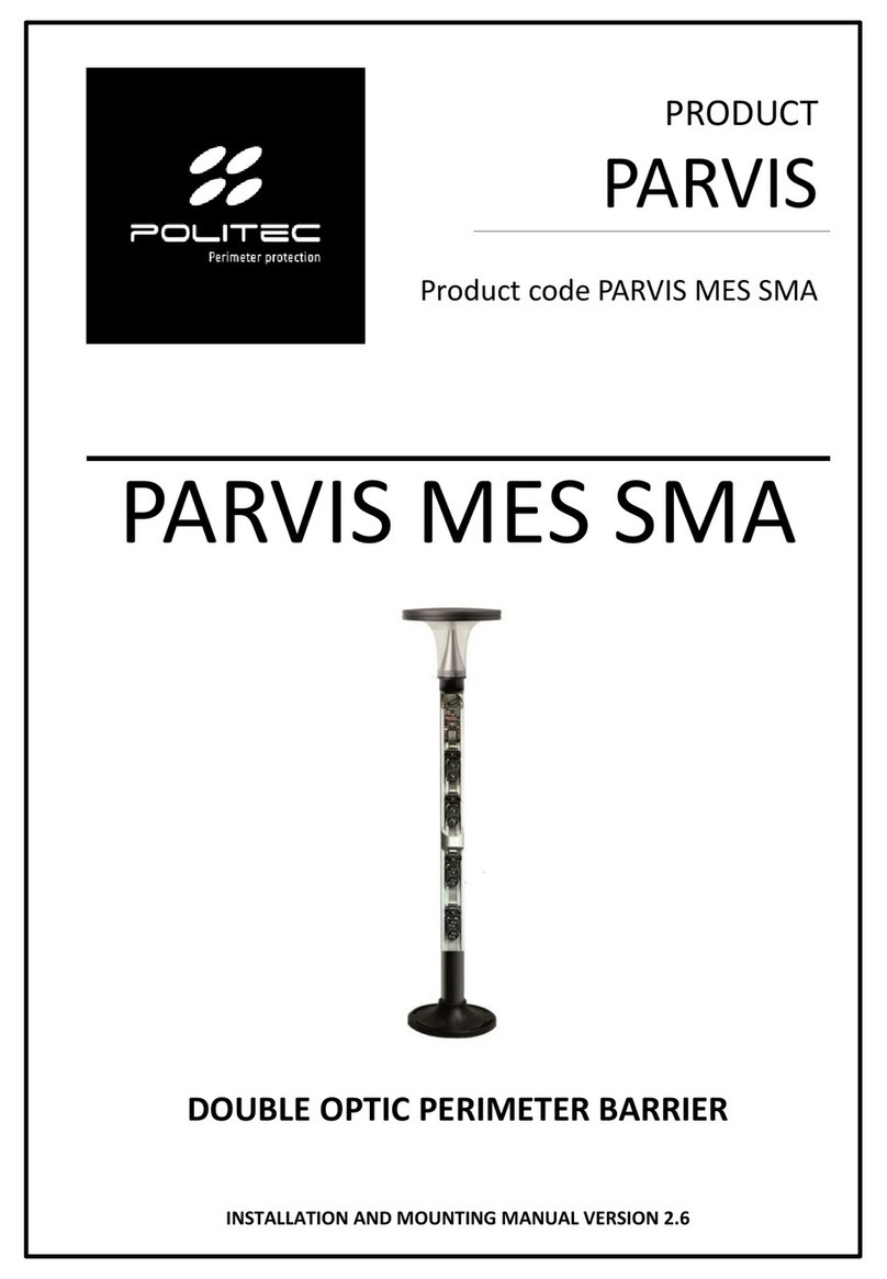 Politec PARVIS MES SMA Manual