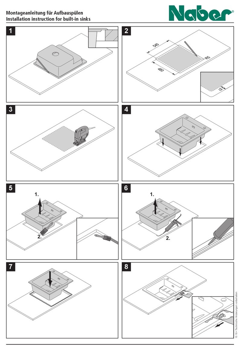 Naber Contura PickUp Installation instruction