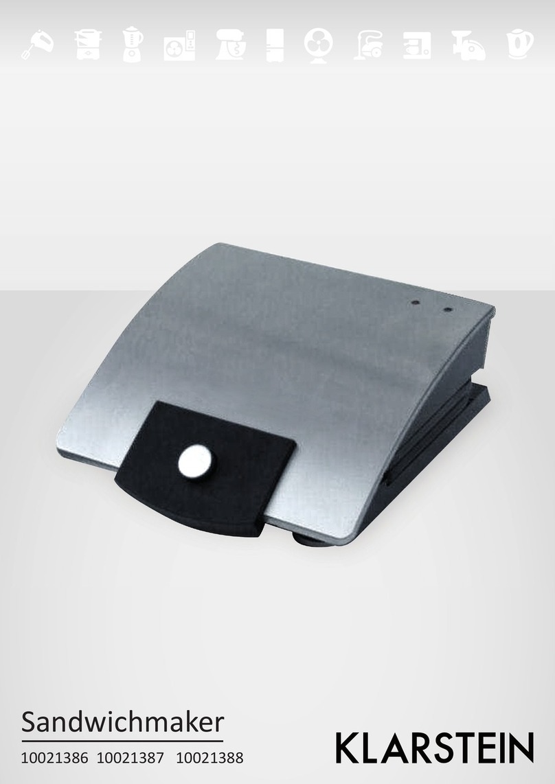 Klarstein 10021386 manual