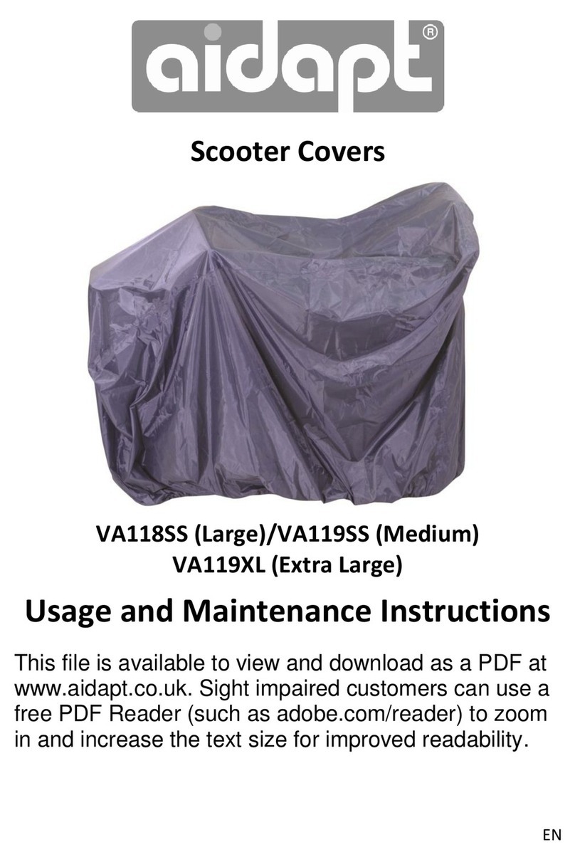 aidapt VA118SS Programming manual