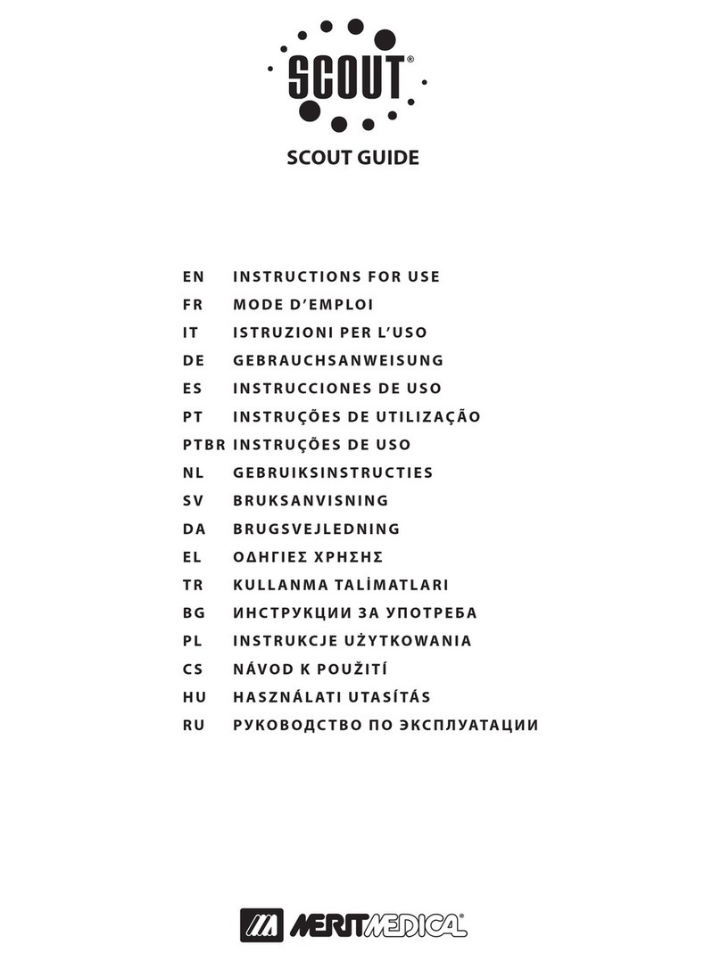 Merit Medical SCOUT Instructions for use