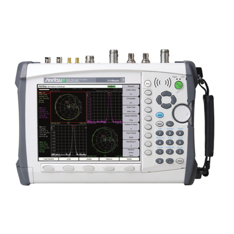 Anritsu VNA Master MS2026C Maintenance manual