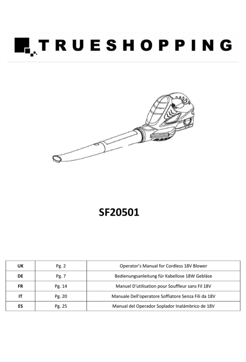 Trueshopping SF20501 Operator's manual