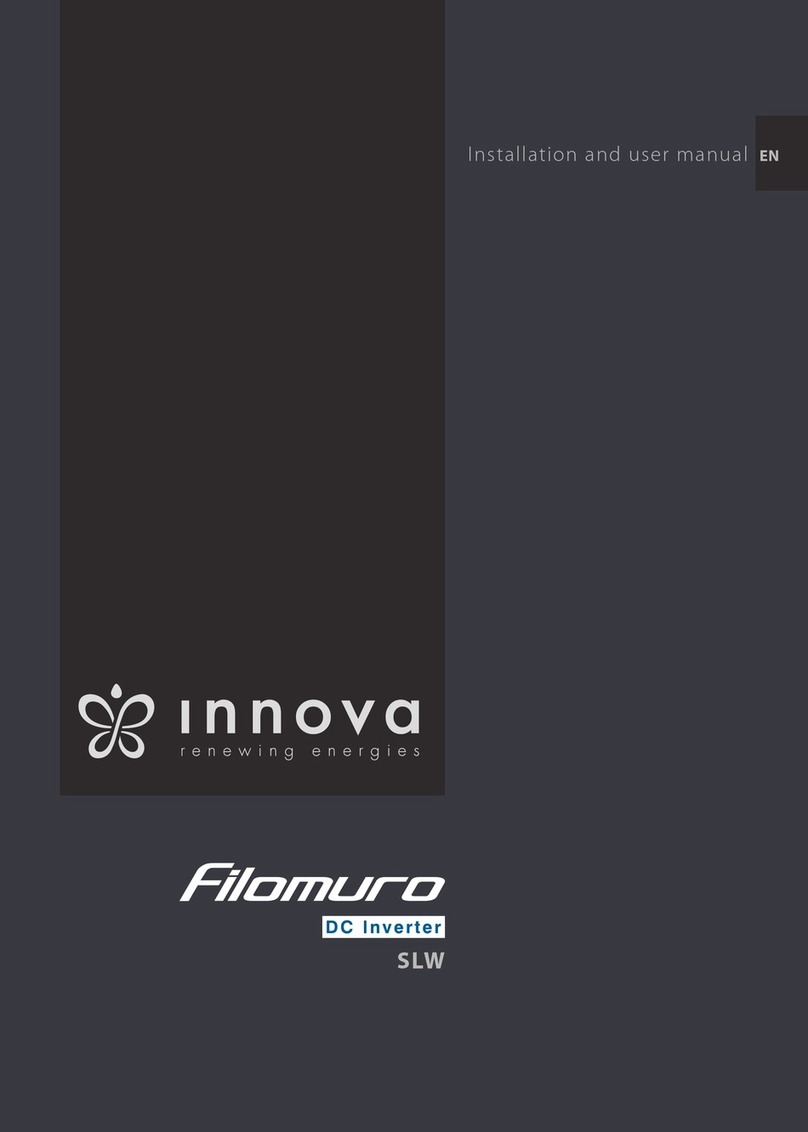 Innova Filomuro SLW Series User manual