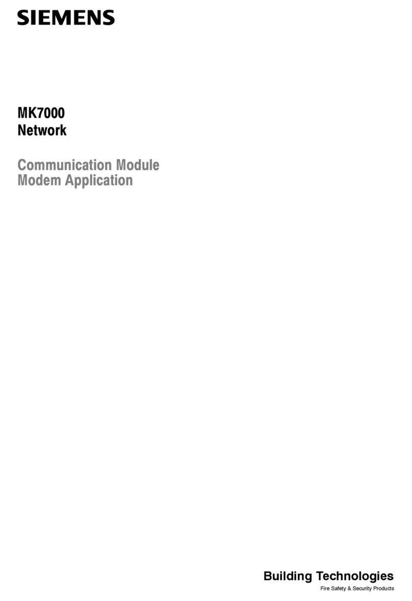 Siemens MK7000 User manual