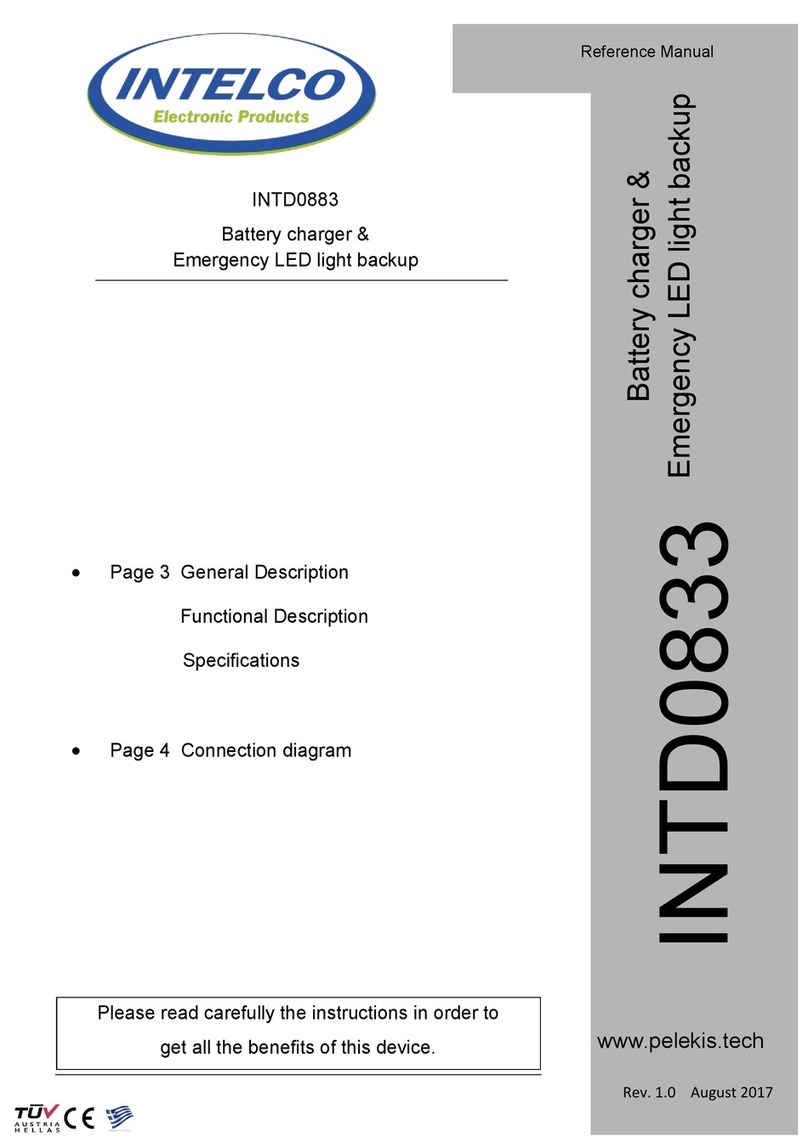 INTELCO INTD0883 Reference manual