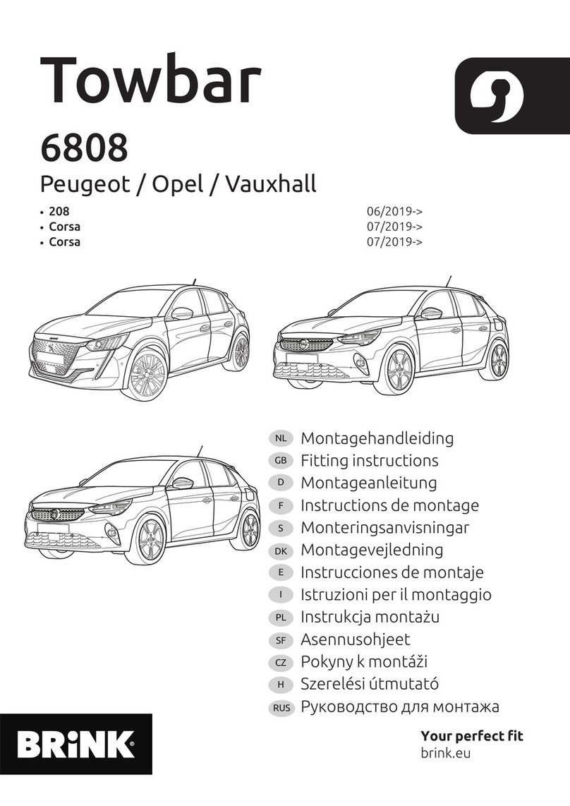Brink 6808 Fitting instructions