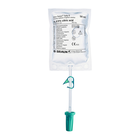 B. Braun Uro-Tainer Specification sheet