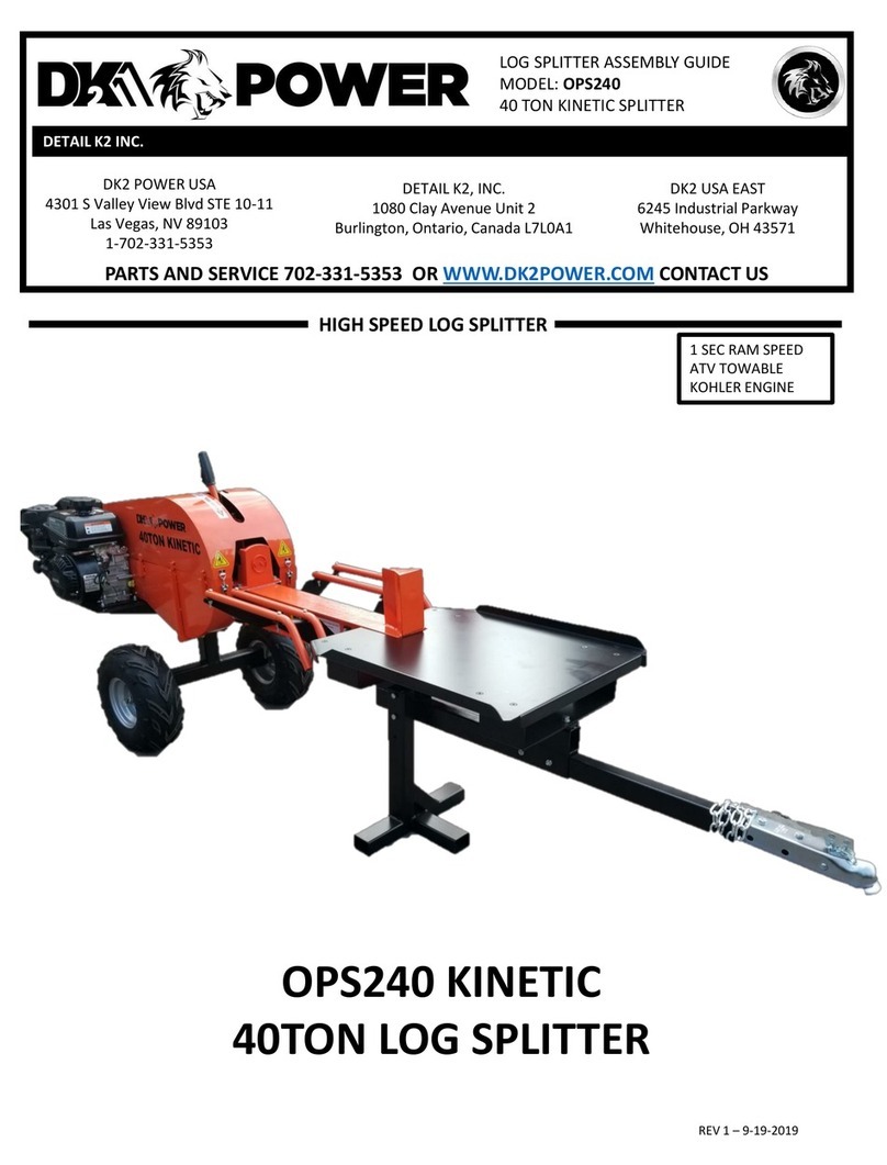 Kohler DK2 POWER OPS240 Assembly guide