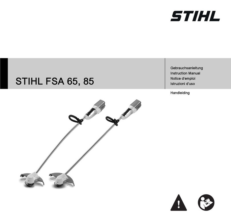 Stihl FSA 65 instruction manual