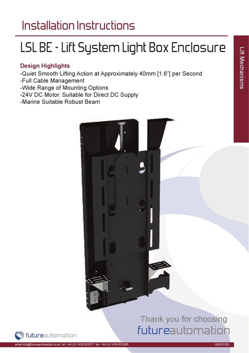 Future Automation LSL BE Series User manual