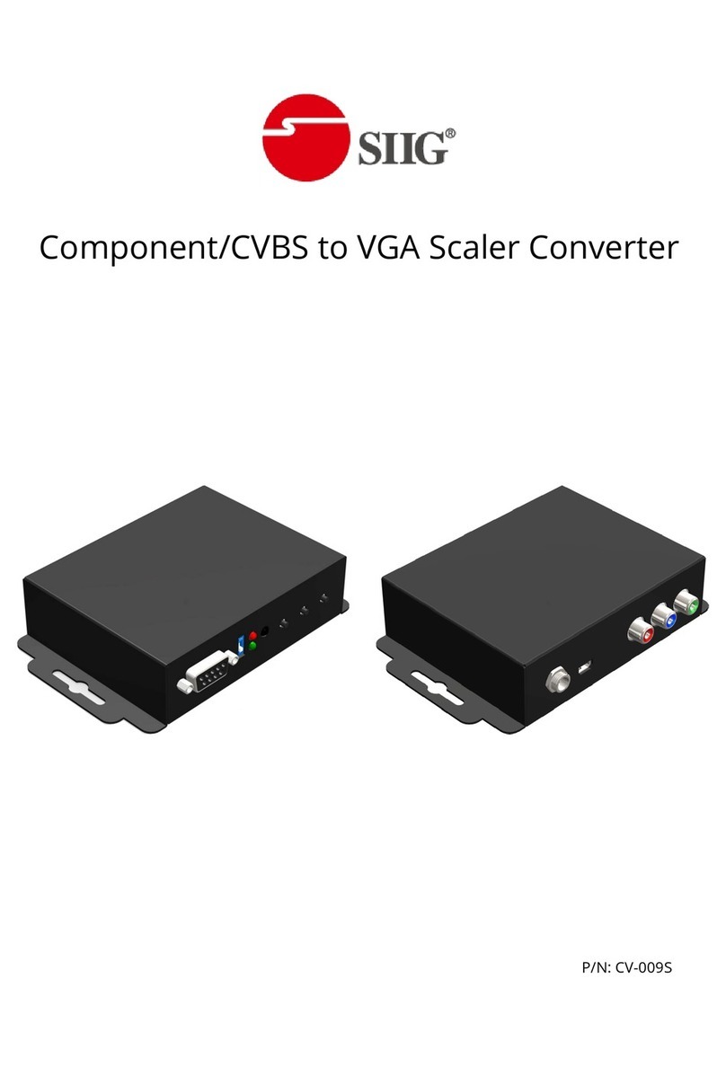 SIIG CV-009S manual