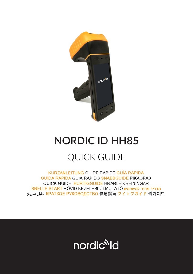 Nordic ID HH85 quick guide