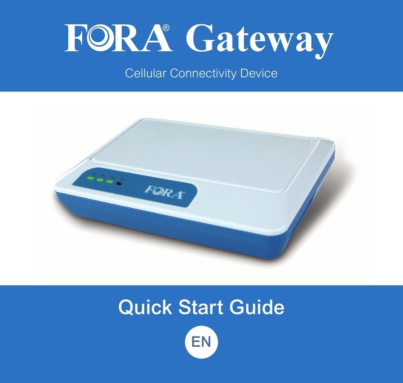 FOR-A Gateway quick start guide